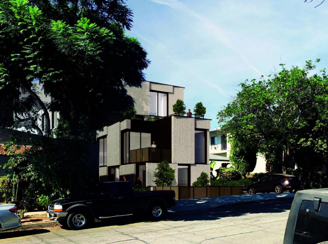 Faring Changes Up For Plans At 7811 Santa Monica In Hollywood Urbanize LA   The Bond 7811 Santa Monica 2 